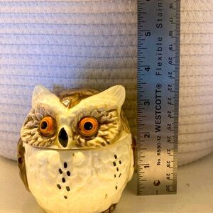 Two Piece Enesco Ceramic Owl
